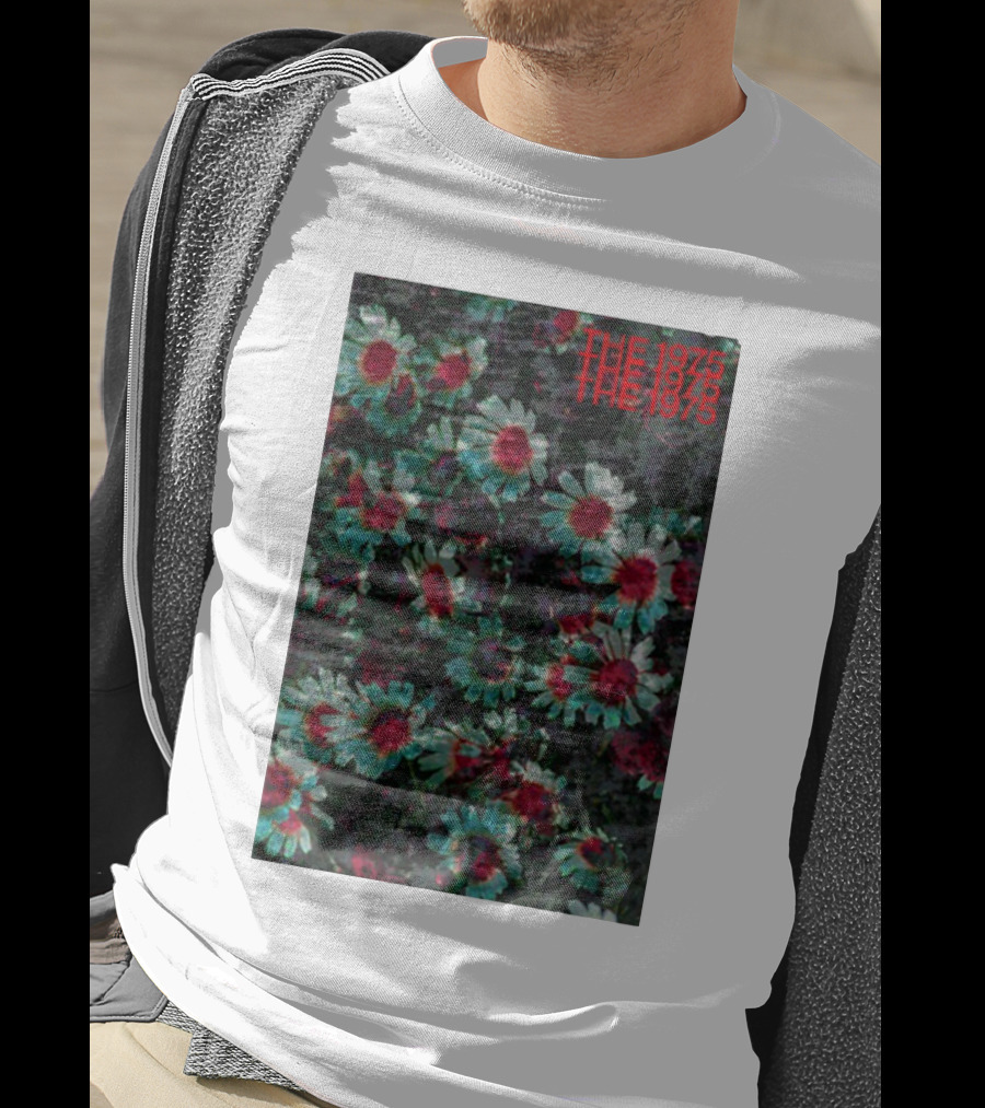 The 1975 Floral Print Graphic Flowers The 1975 T-Shirt
