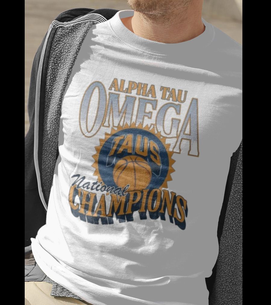 Alpha Tau Omega TAUS National Champions Basketball T-Shirt