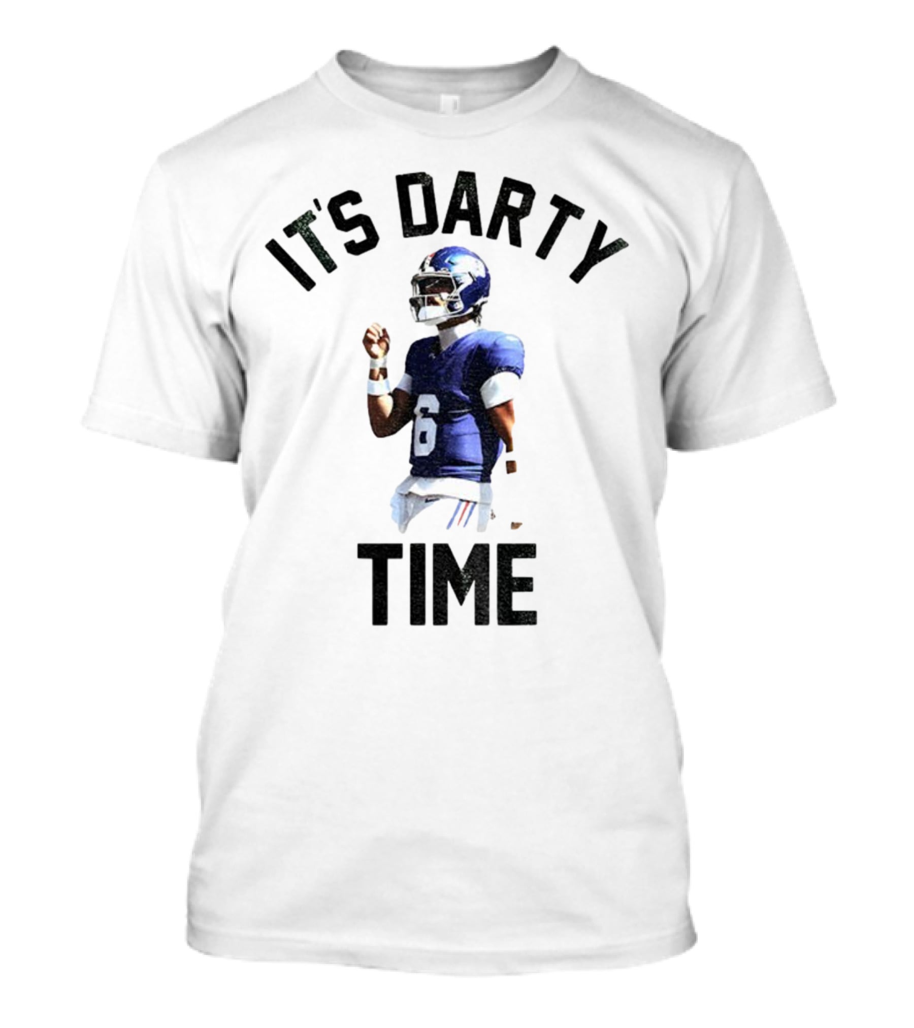 Jaxson Dart It's Darty Time New York Giants Football NFL 2025 T-Shirt