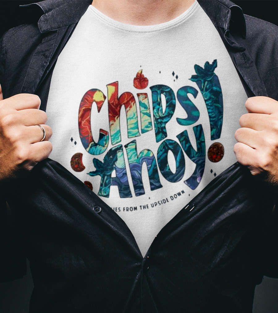 Chips Ahoy Cookies From The Upside Down Stranger Things Inspired T-Shirt