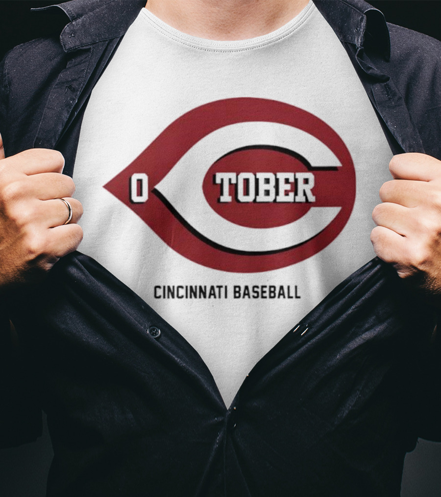 Cincinnati Reds Redtober October Baseball T-Shirt