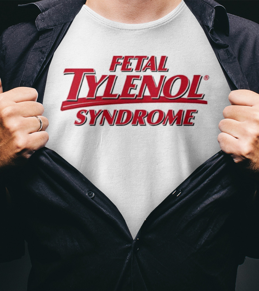 Fetal Tylenol Syndrome Logo T-Shirt