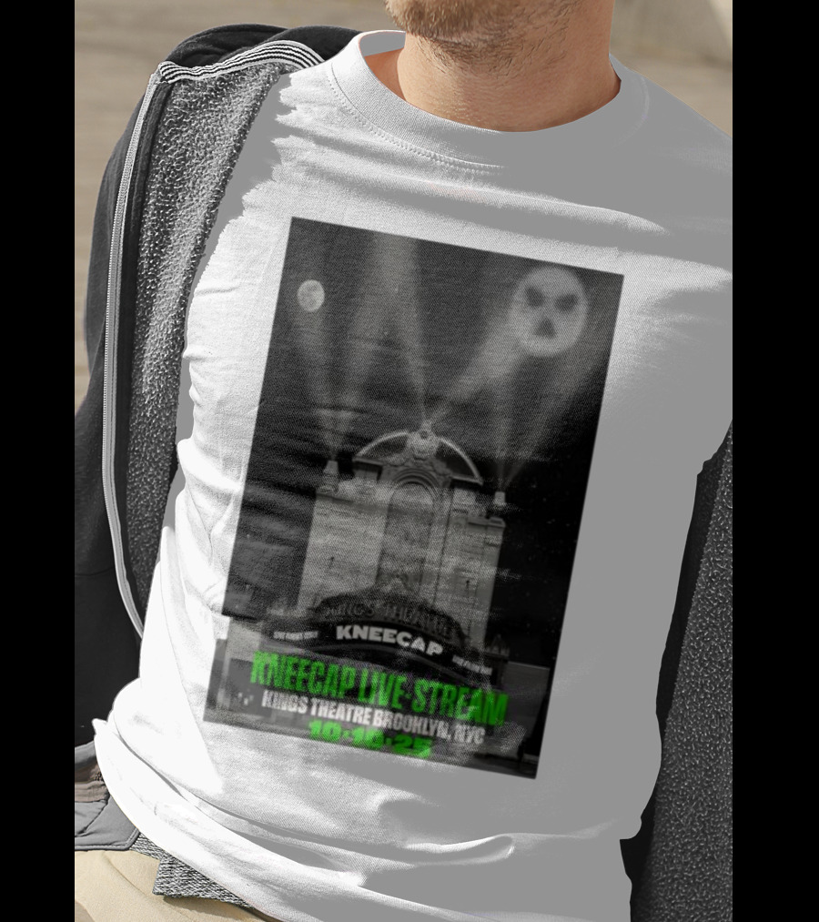 Kings Theatre Kneecap Live Stream Brooklyn NYC 10.10.25 T-Shirt