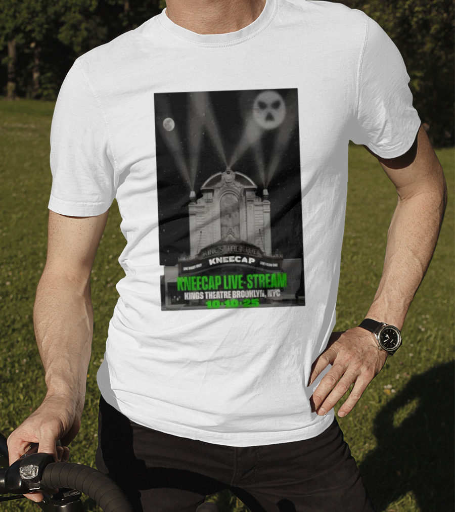 Kings Theatre Kneecap Live Stream Brooklyn NYC 10.10.25 T-Shirt
