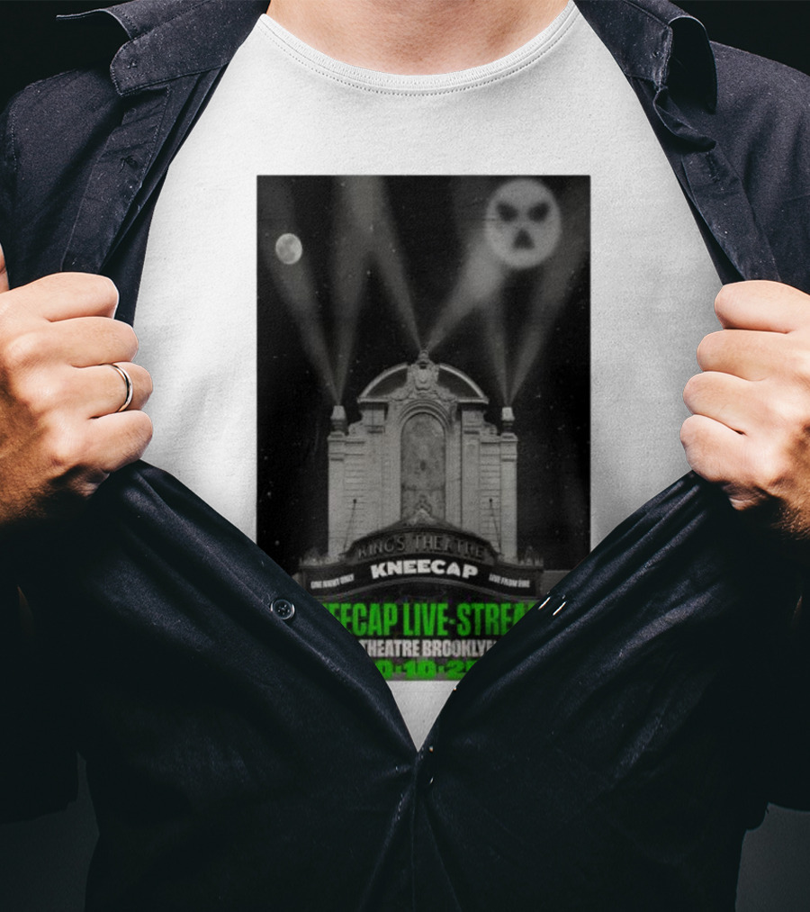 Kings Theatre Kneecap Live Stream Brooklyn NYC 10.10.25 T-Shirt