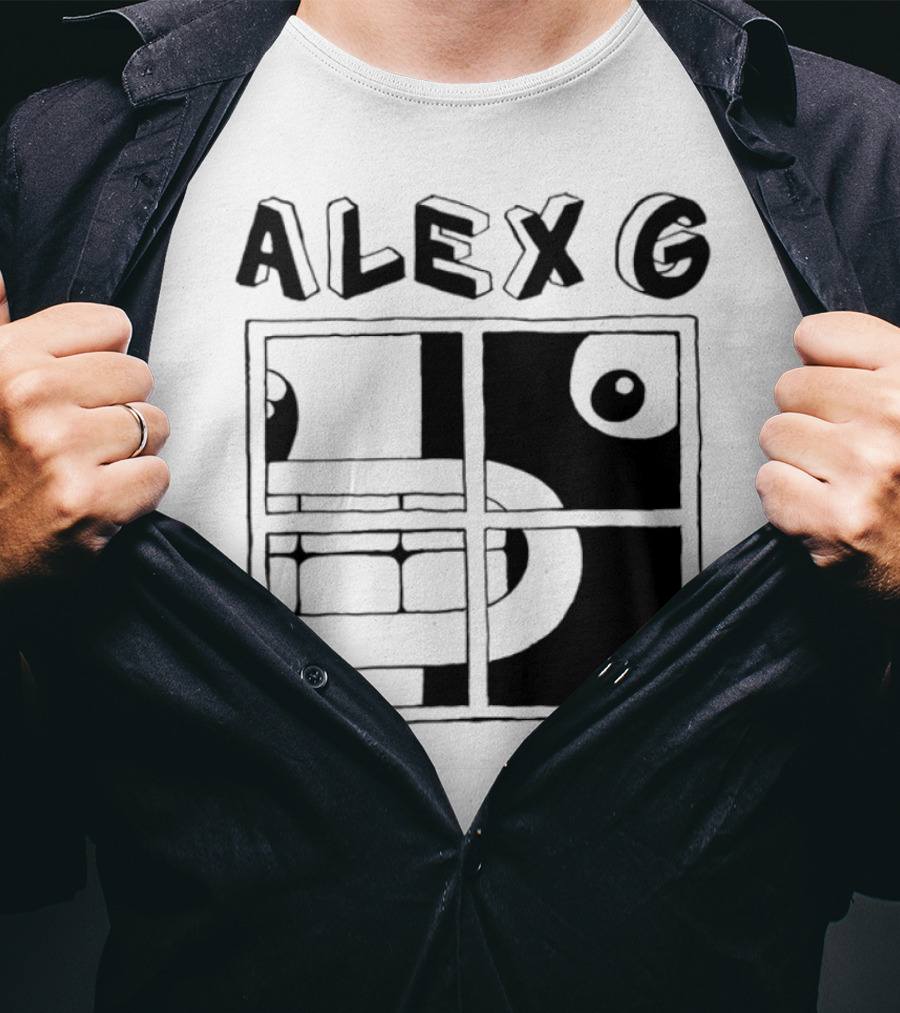 Alex G Concert Tour Music Window Design T-Shirt