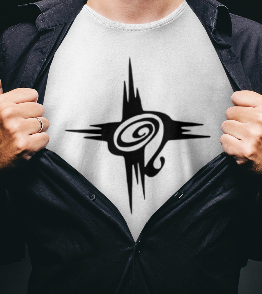 Badsuns Accelerator Hand Gesture Symbol With Arrow Elements T-Shirt