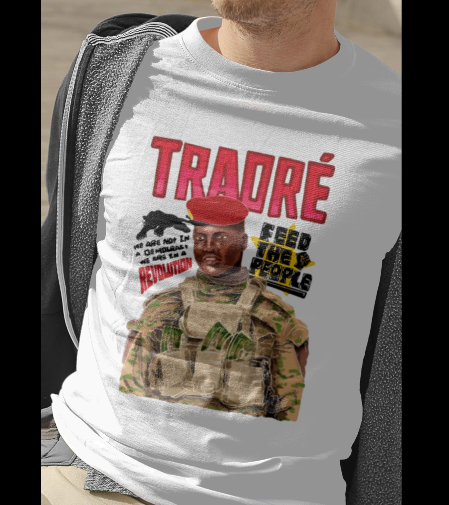 Traoré Revolution Ibrahim Feed The People T-Shirt