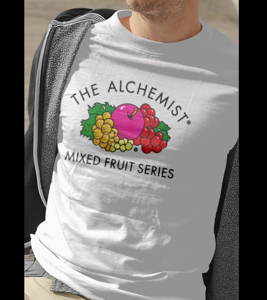 The Alchemist Limited Edition Mixed Fruit Pink Yellow Red Grapes Series T-Shirt