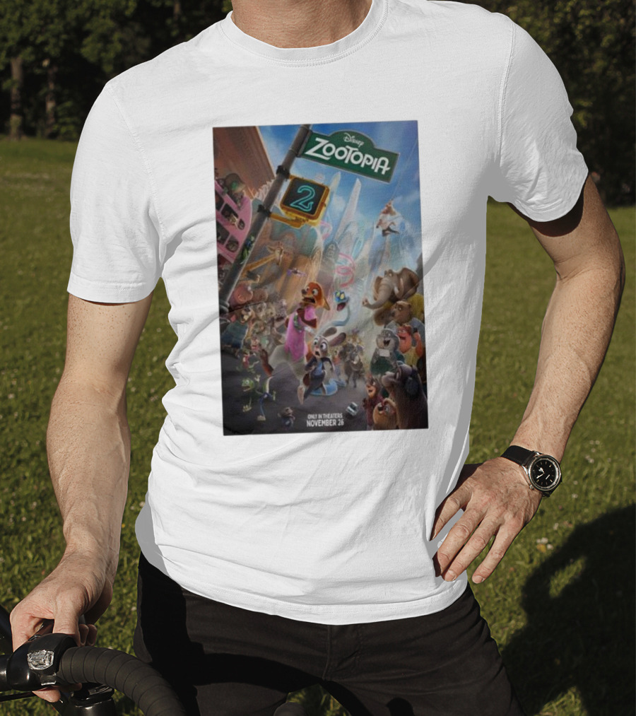 Disney Zootopia 2 Movie November 26 Only In Theaters T-Shirt
