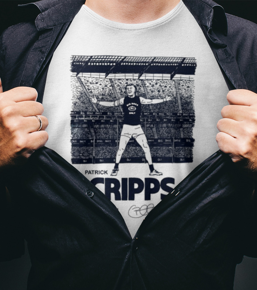 Patrick Cripps AFL Football Star Oli Tribute T-Shirt