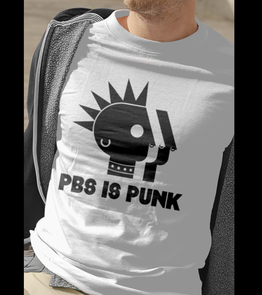 Two Crow Collective PBS Is Punk Vintage Cassette Vinyl Roots T-Shirt
