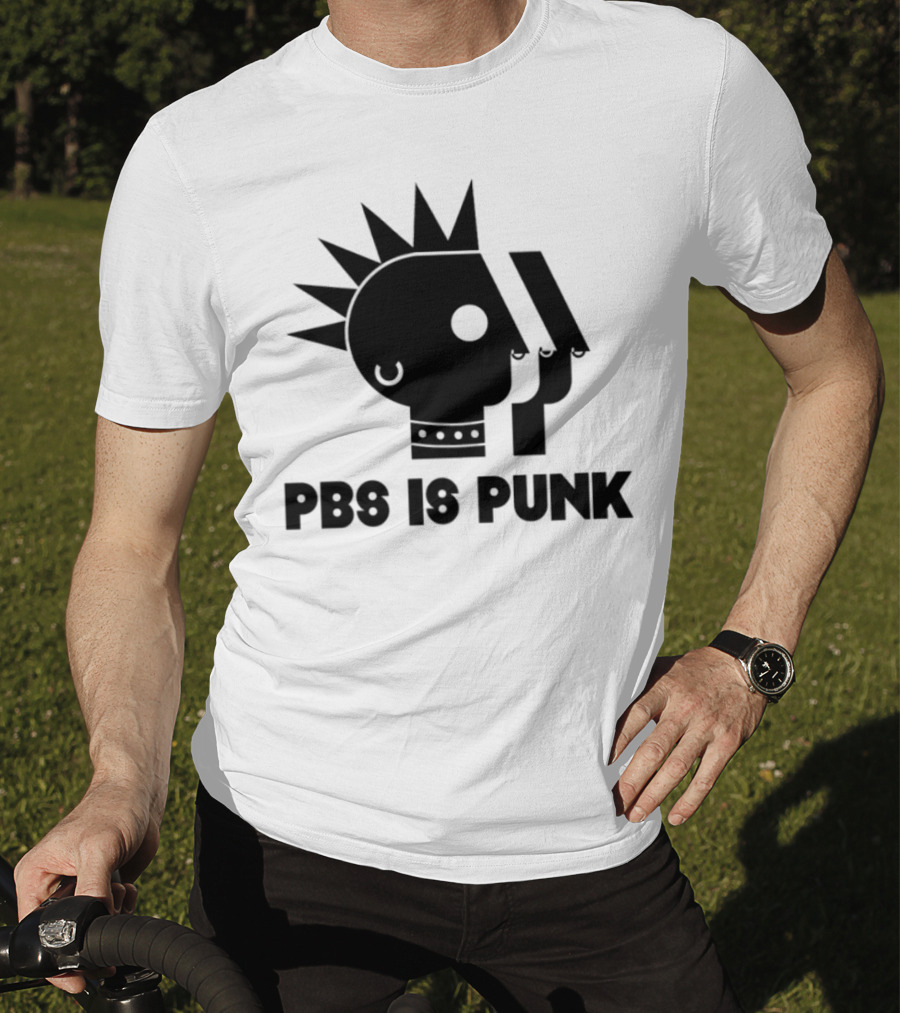 Two Crow Collective PBS Is Punk Vintage Cassette Vinyl Roots T-Shirt