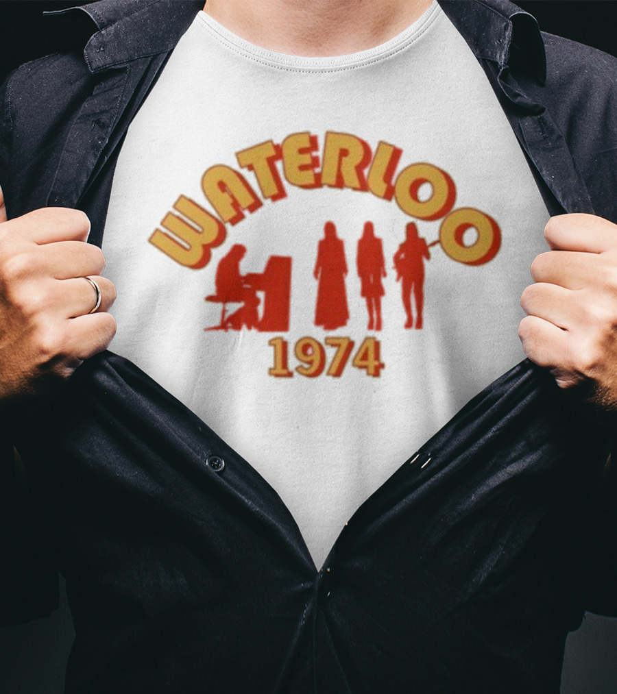 ABBA Waterloo 1974 Silhouettes T-Shirt