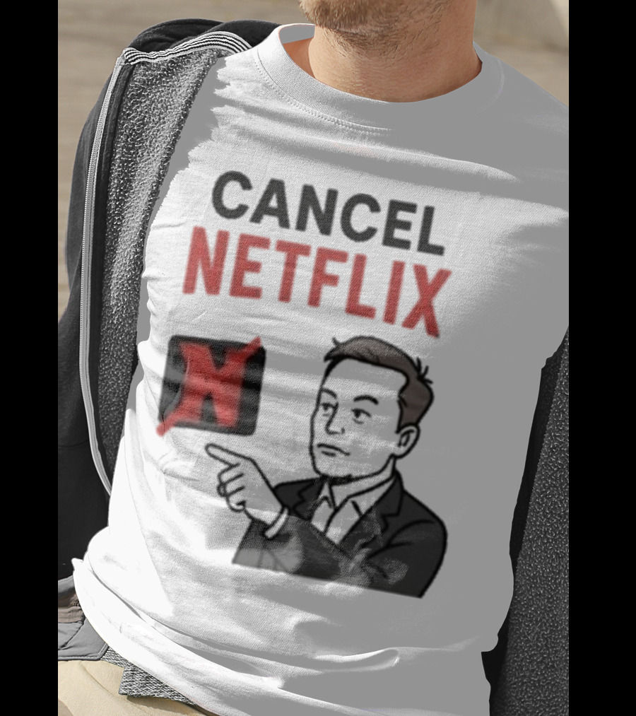Cancel Netflix Elon Musk Meme Viral Support T-Shirt