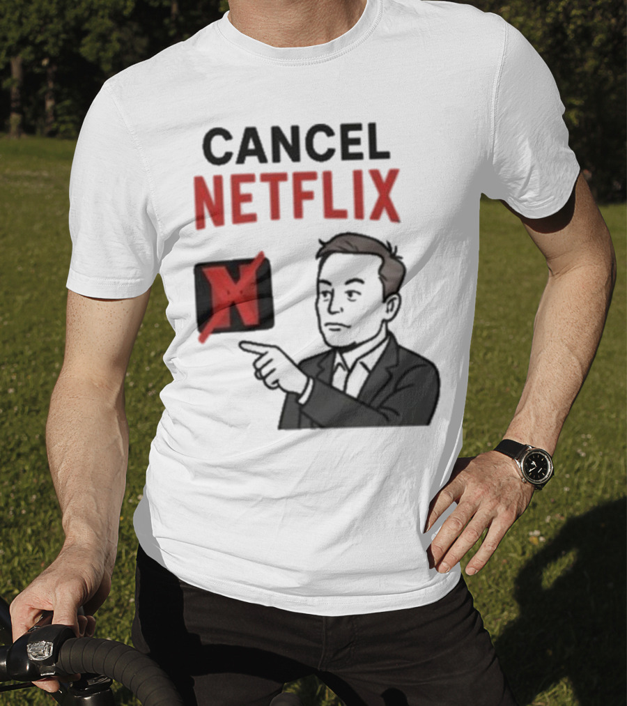 Cancel Netflix Elon Musk Meme Viral Support T-Shirt