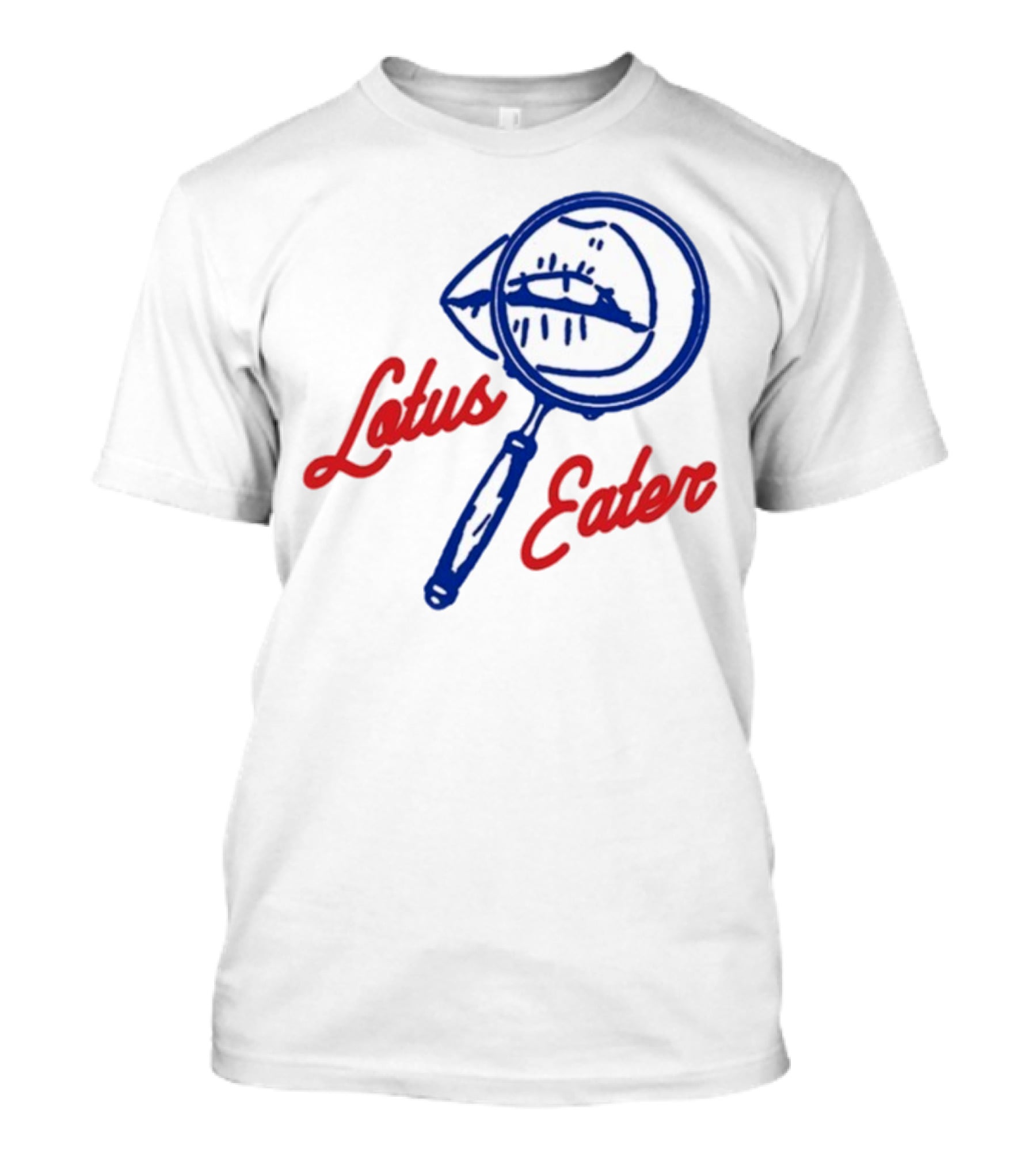 Lotus Eater Eye Magnifying Glass Logo T-Shirt