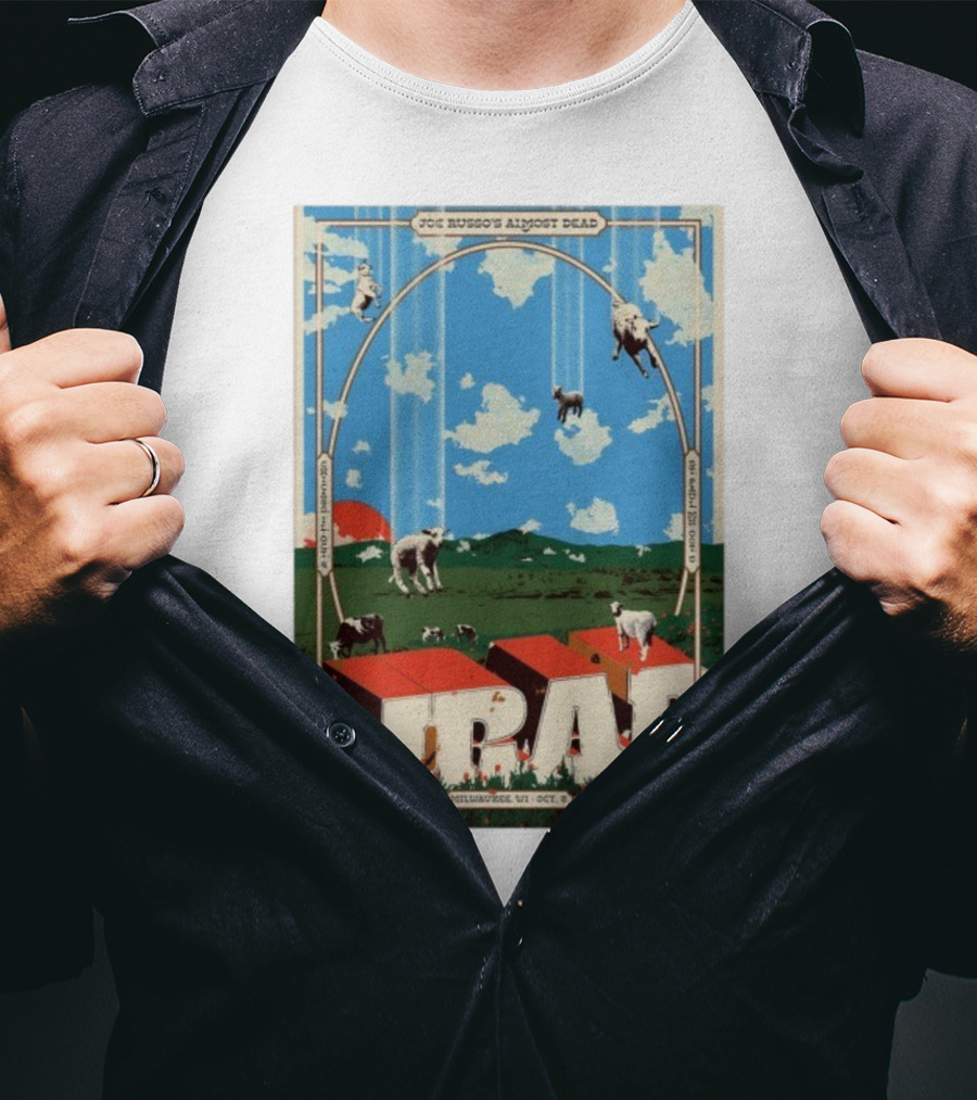 Joe Russo's Almost Dead JRAD Milwaukee WI Oct 3 2025 Lambs Clouds T-Shirt