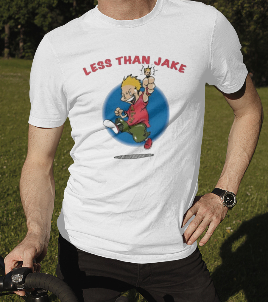 Less Than Jake Og Evo Punk Icon Character Rare Vintage Style T-Shirt