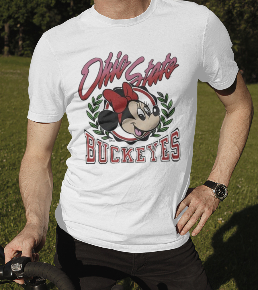 Ohio State Buckeyes Minnie Mouse Disney Collab T-Shirt