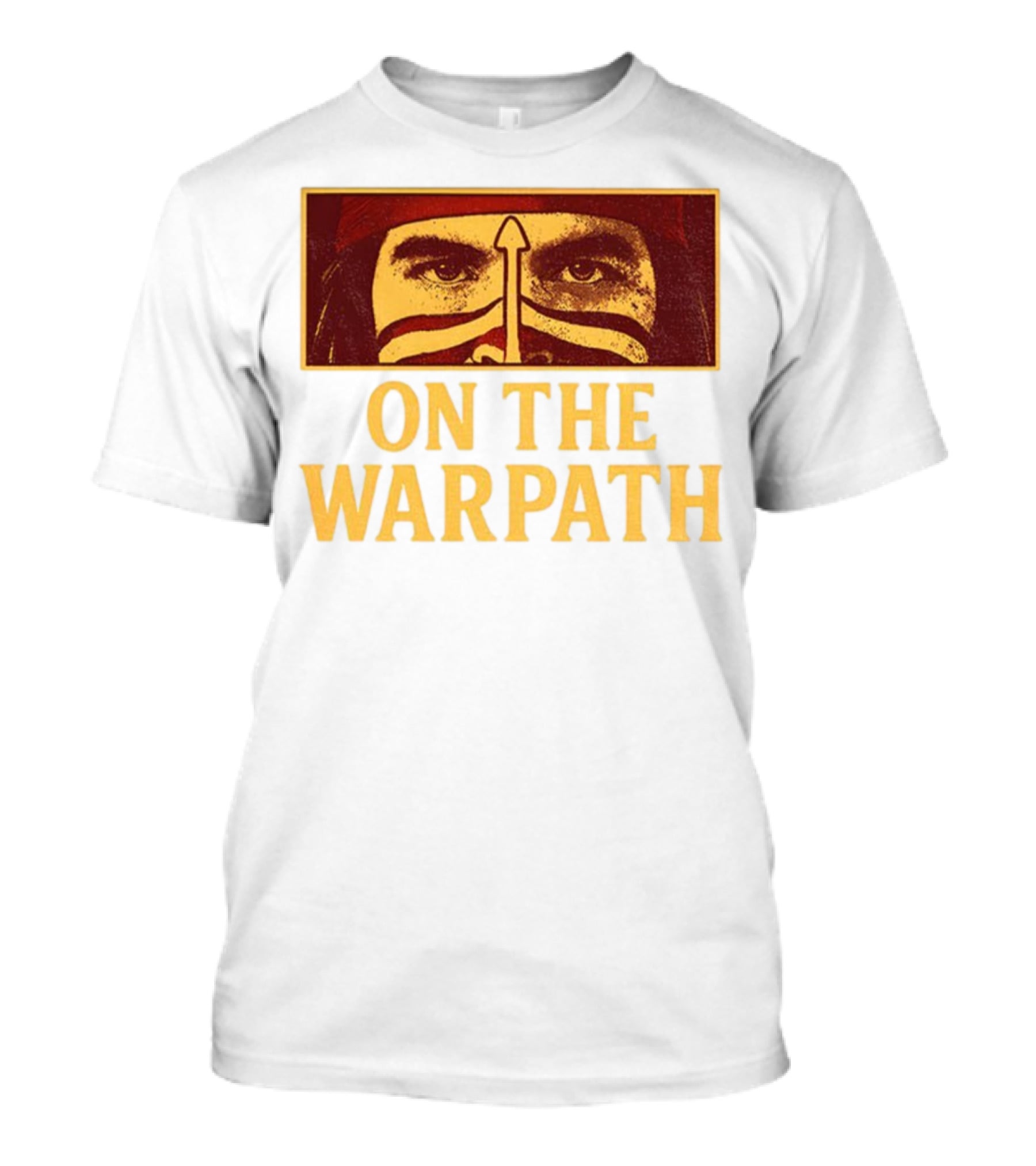 Native Americans On The Warpath Seminole Kj Face Paint Symbol T-Shirt