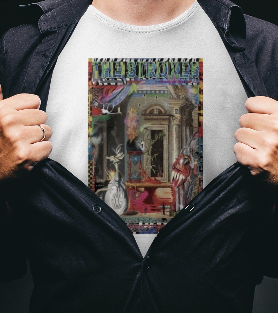 The Strokes October 01 2025 Abraham Chavez Theatre EL Paso TX Concert Event T-Shirt