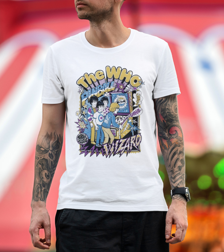 The Who Pinball Wizard Market Studios Collaboration T-Shirt