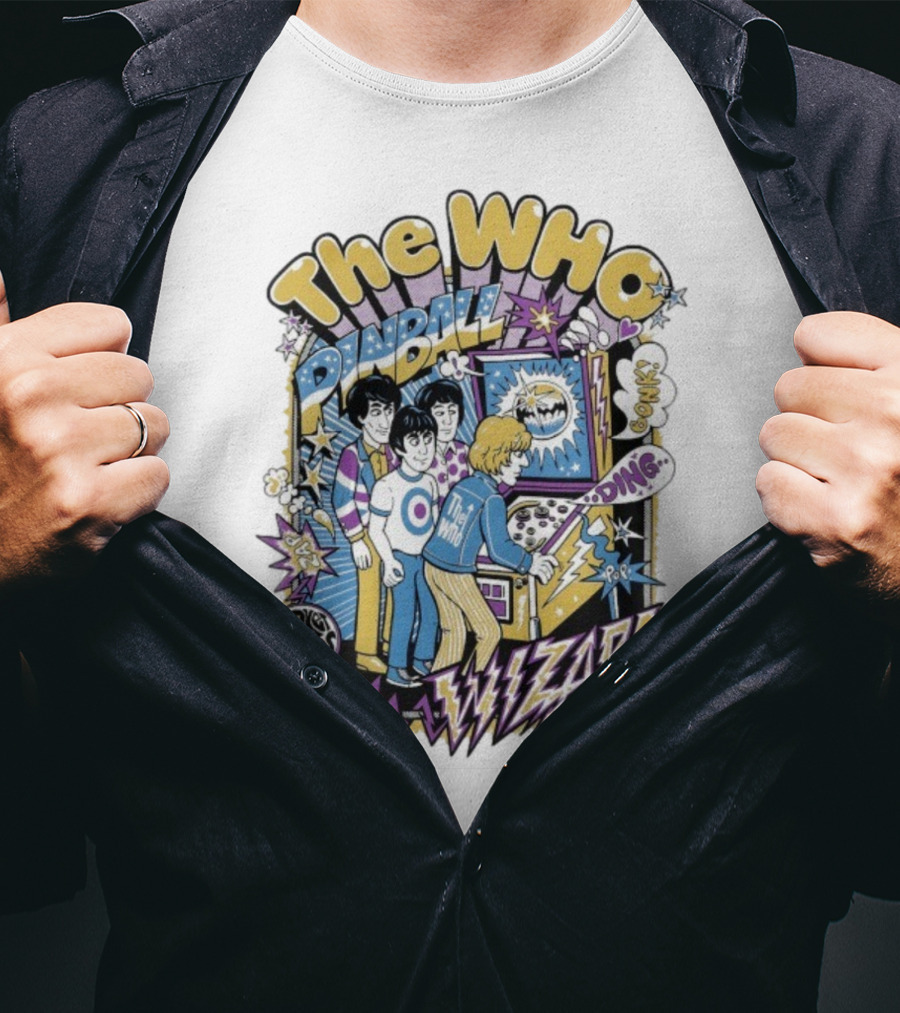 The Who Pinball Wizard Market Studios Collaboration T-Shirt