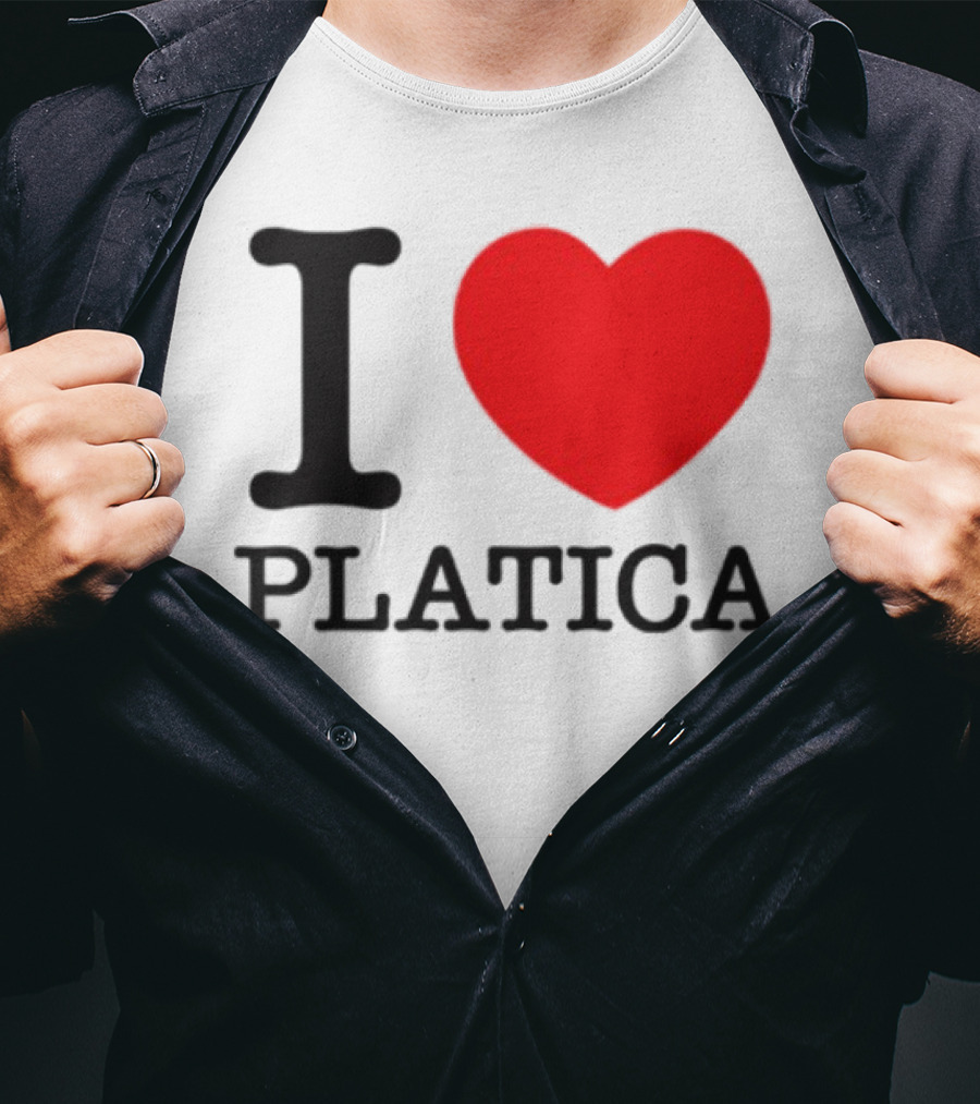 I Heart Platica Conversation Enthusiast T-Shirt