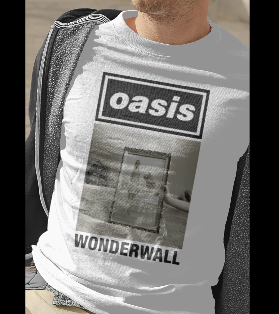 Oasis Wonderwall Single Oasisinet Visual T-Shirt