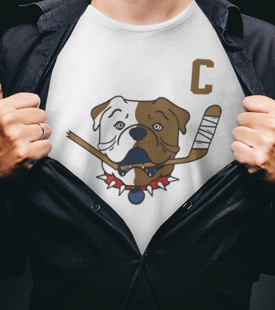 Shoresy Sudbury Blueberry Bulldogs Hockey Team Carolina Captain T-Shirt