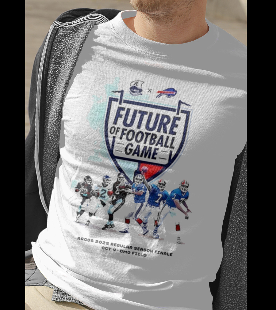 Future Of Football Game Toronto Argonauts Buffalo Bills October 14 Rogers Centre T-Shirt