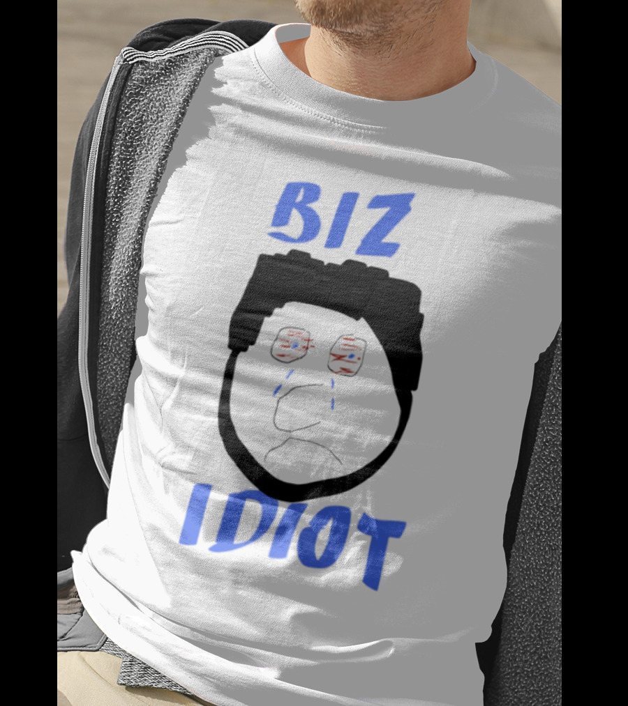 Biz Idiot Meme Renaissance Style Tears T-Shirt