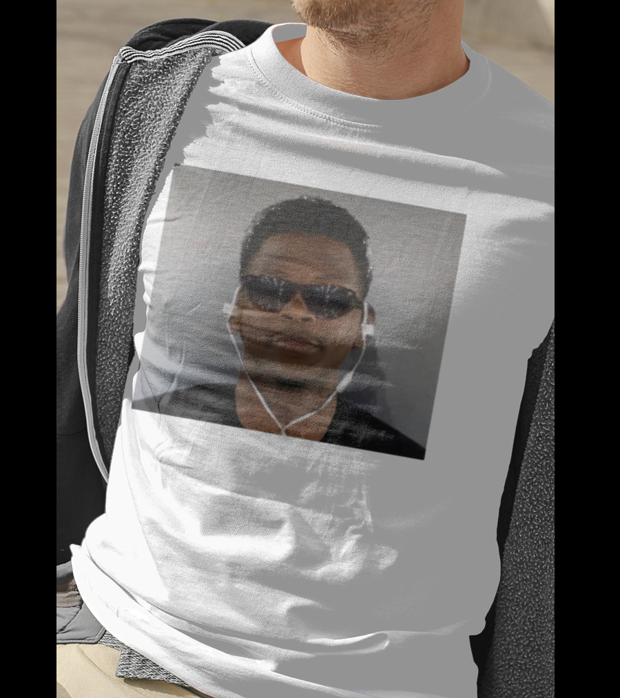 Anthony Edwards Basketball Star Classic Style Photo T-Shirt