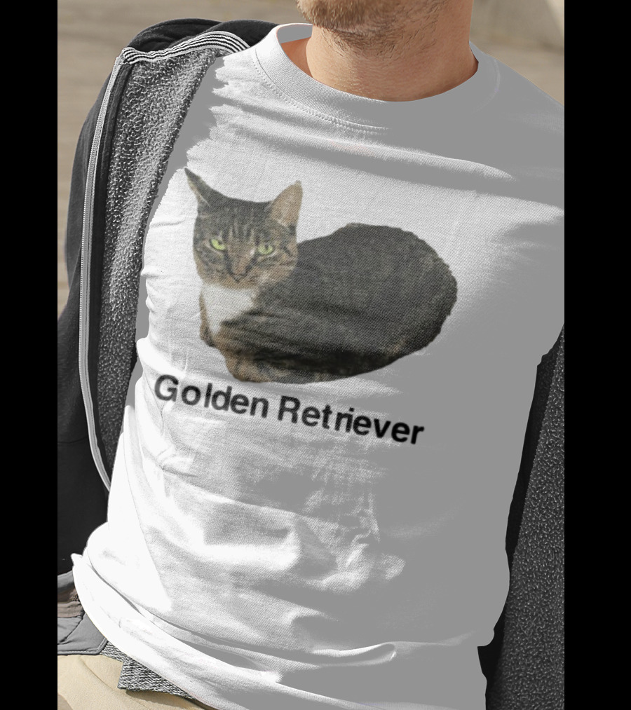 Henry Johnson Cat Humor Golden Retriever Caption T-Shirt