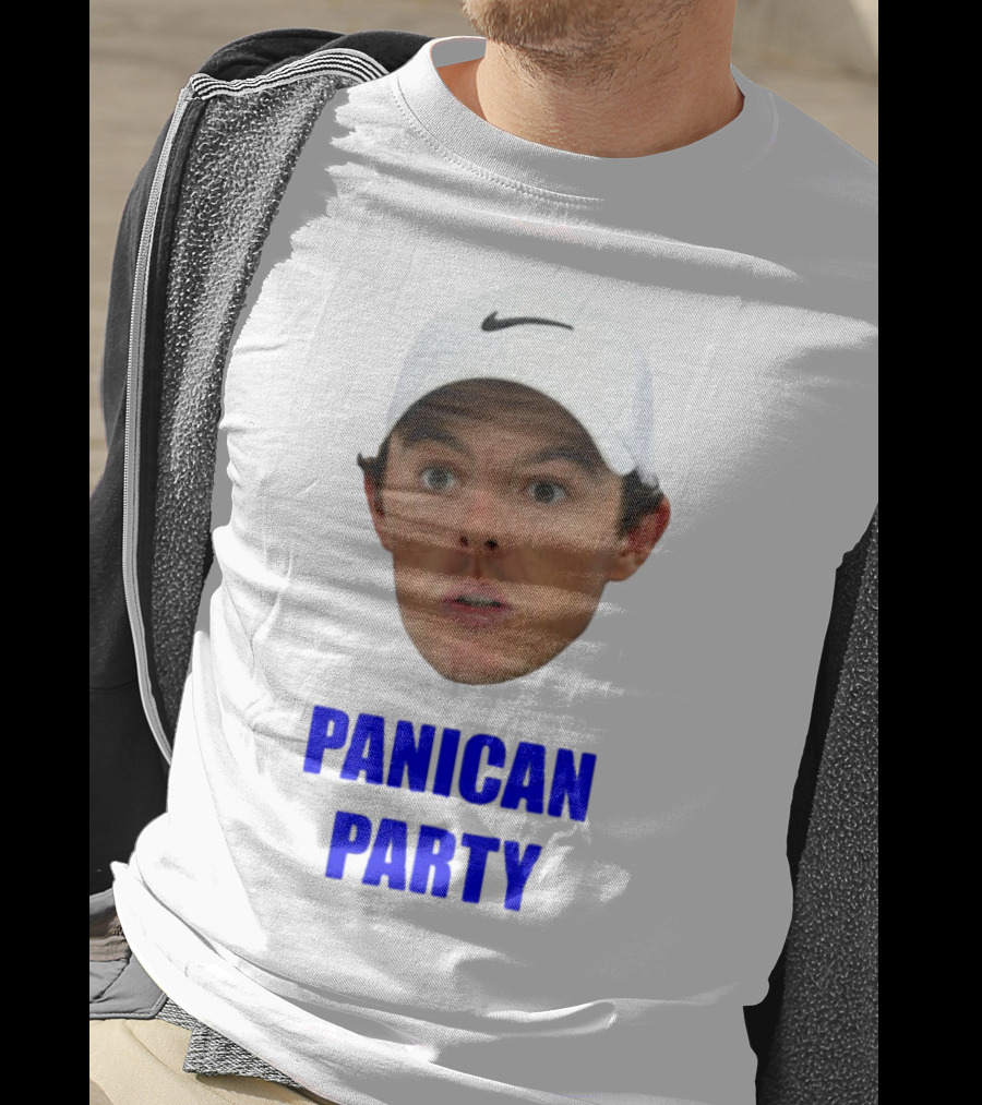 Panican Party Funny Golf Cap Expression T-Shirt