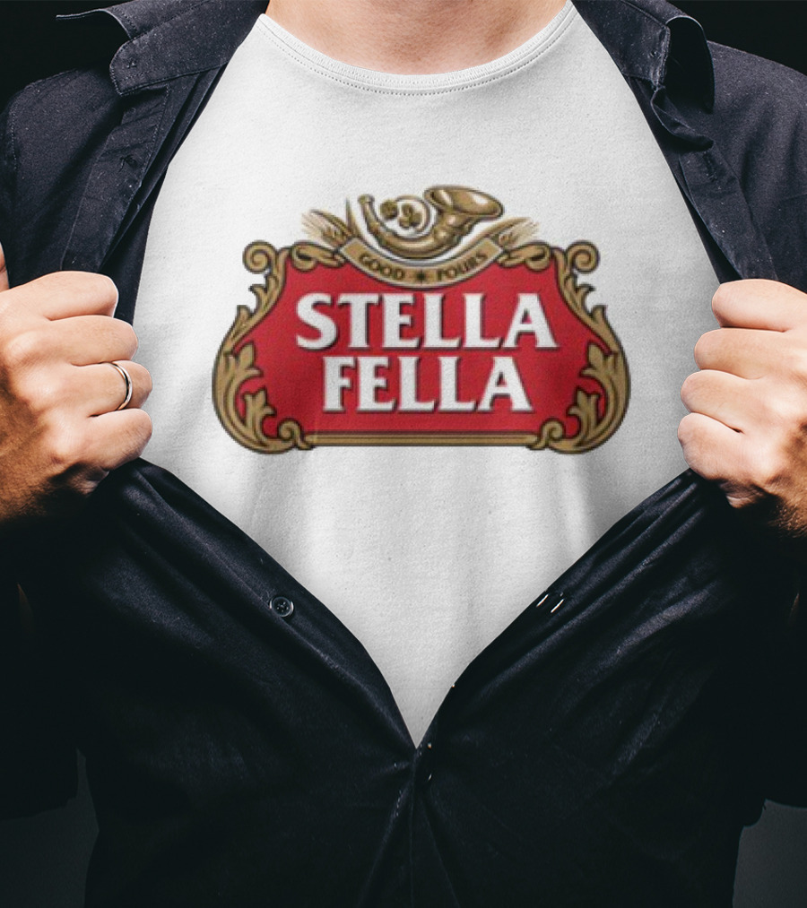 Good Fellas Stella Fella Horn Emblem T-Shirt
