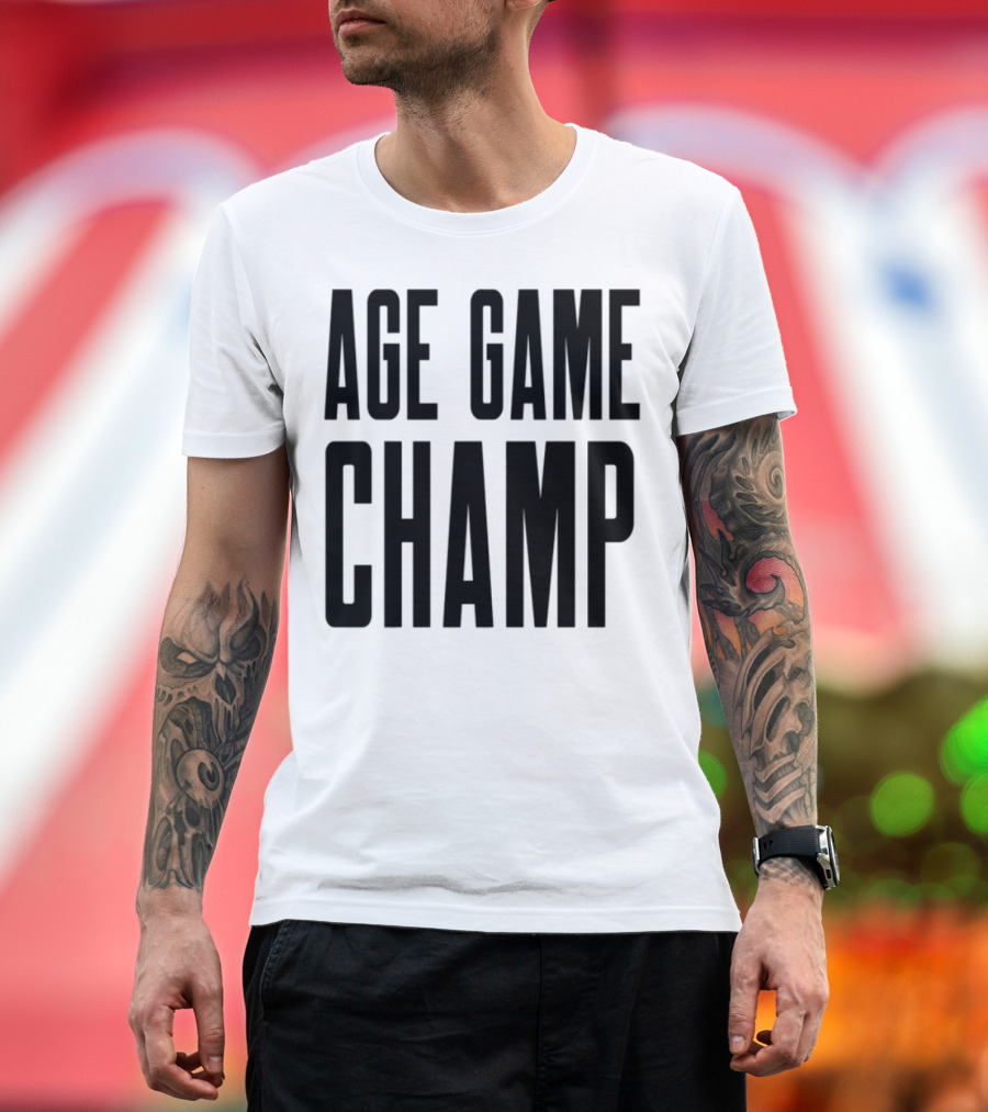 Age Video Game Controller Champ T-Shirt