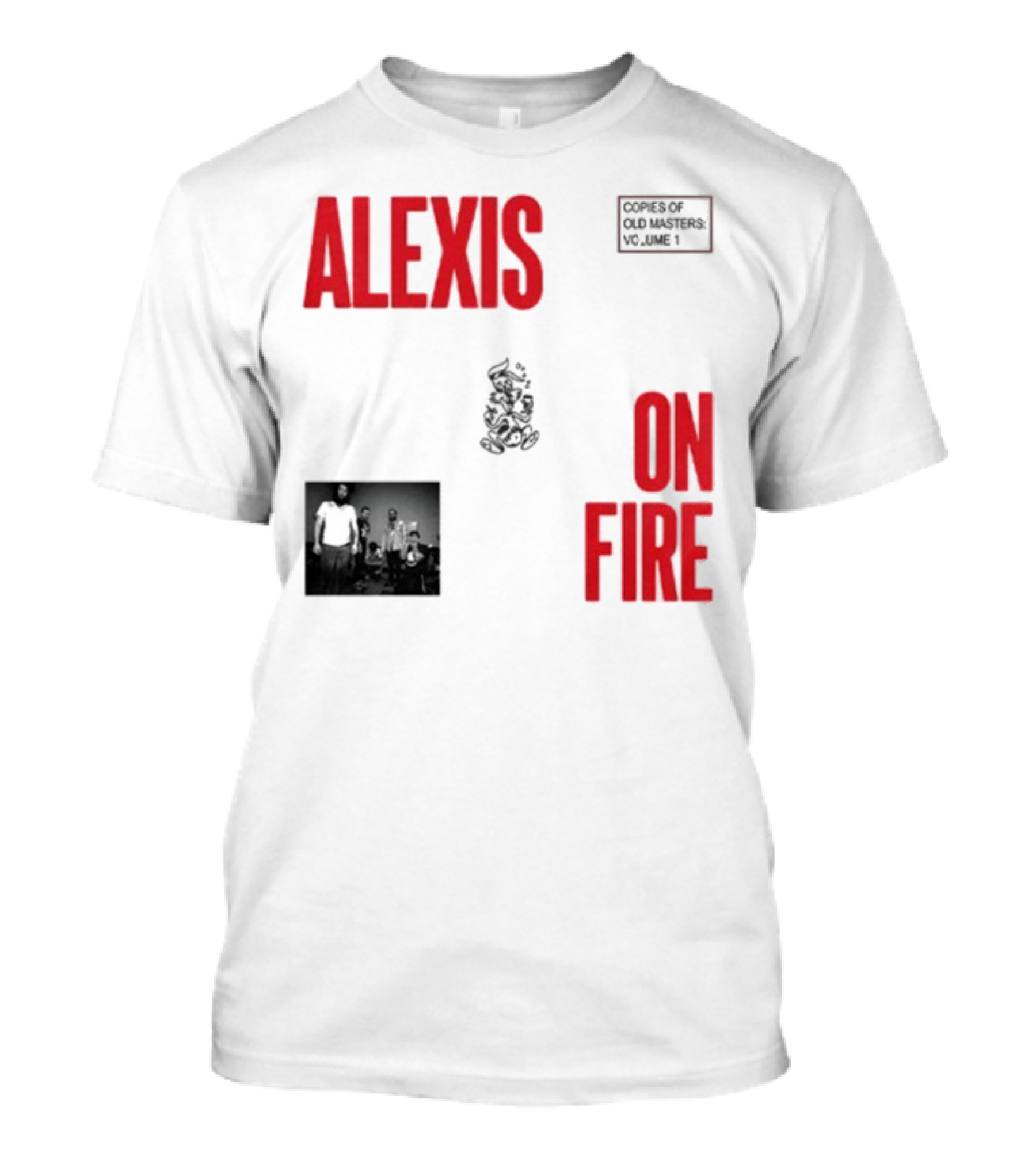 Alexisonfire Alexis On Fire Barbarian Band Photo T-Shirt