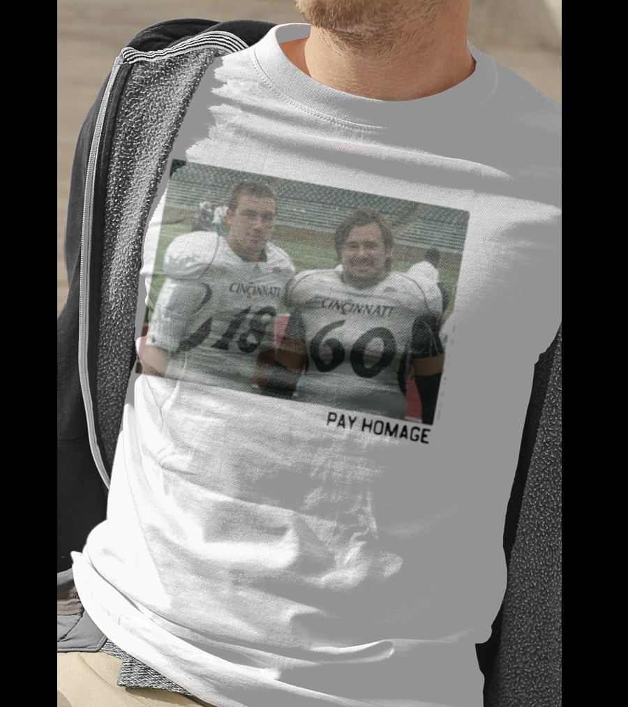 Cincinnati Bearcats Kelce Brothers Football Team Vintage Tribute T-Shirt