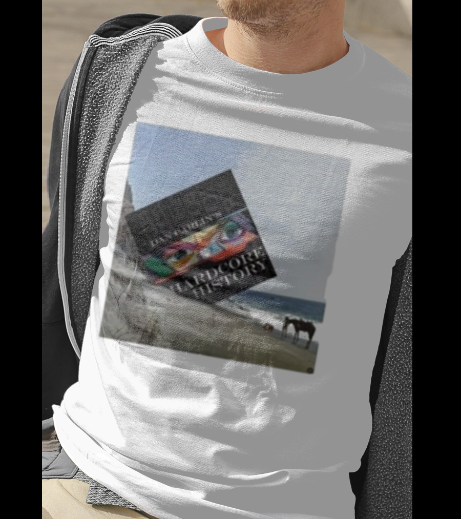 Dan Carlin Hardcore History Podcast Planet Of The Apes Beach Scene T-Shirt