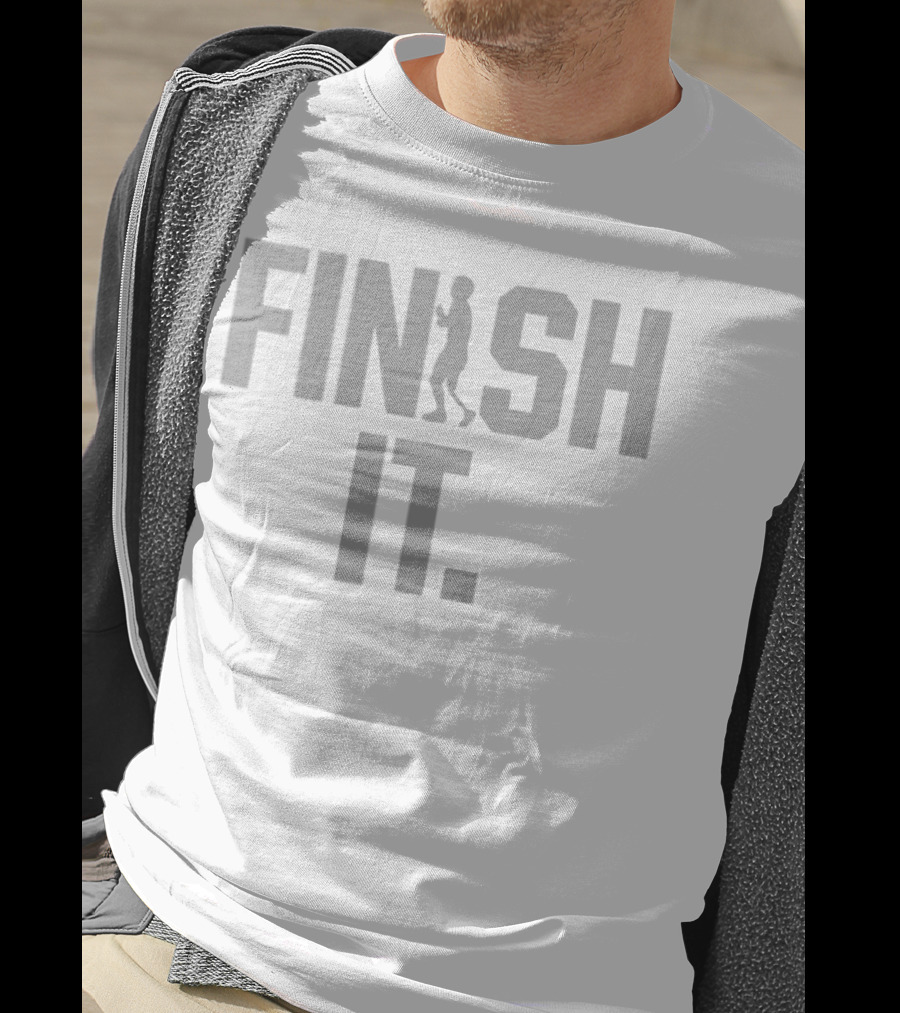 Finish It 2025 Terry Fox Run Determination Silhouette T-Shirt