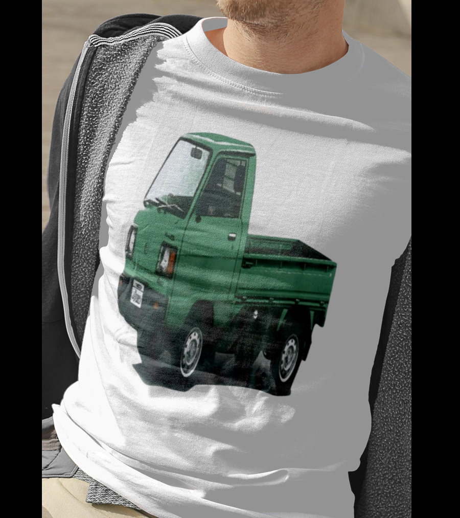Henry Johnson Truck Green Retro Kei Mini Truck Classic Vintage Vehicle Japan T-Shirt