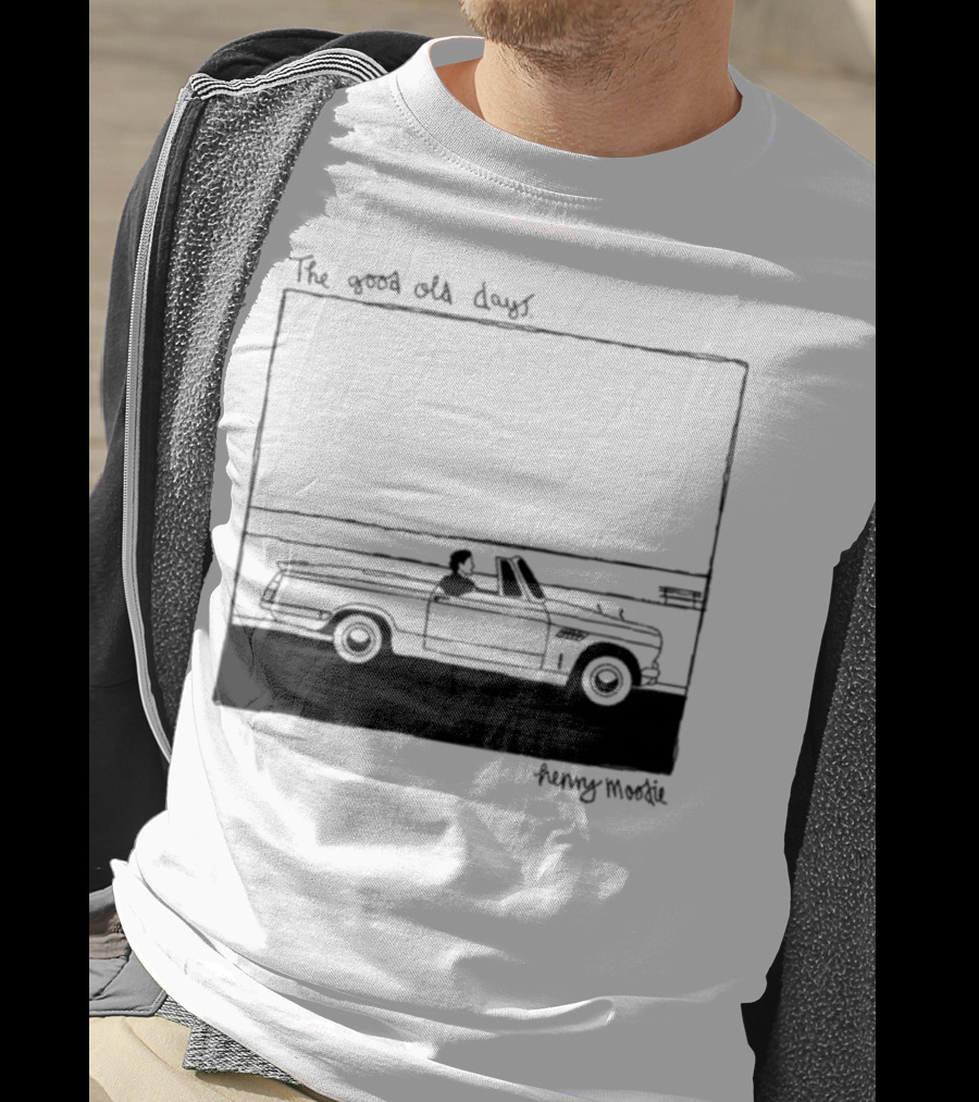 Henry Moodie The Good Old Days Nostalgic Vintage Style Music Theme T-Shirt