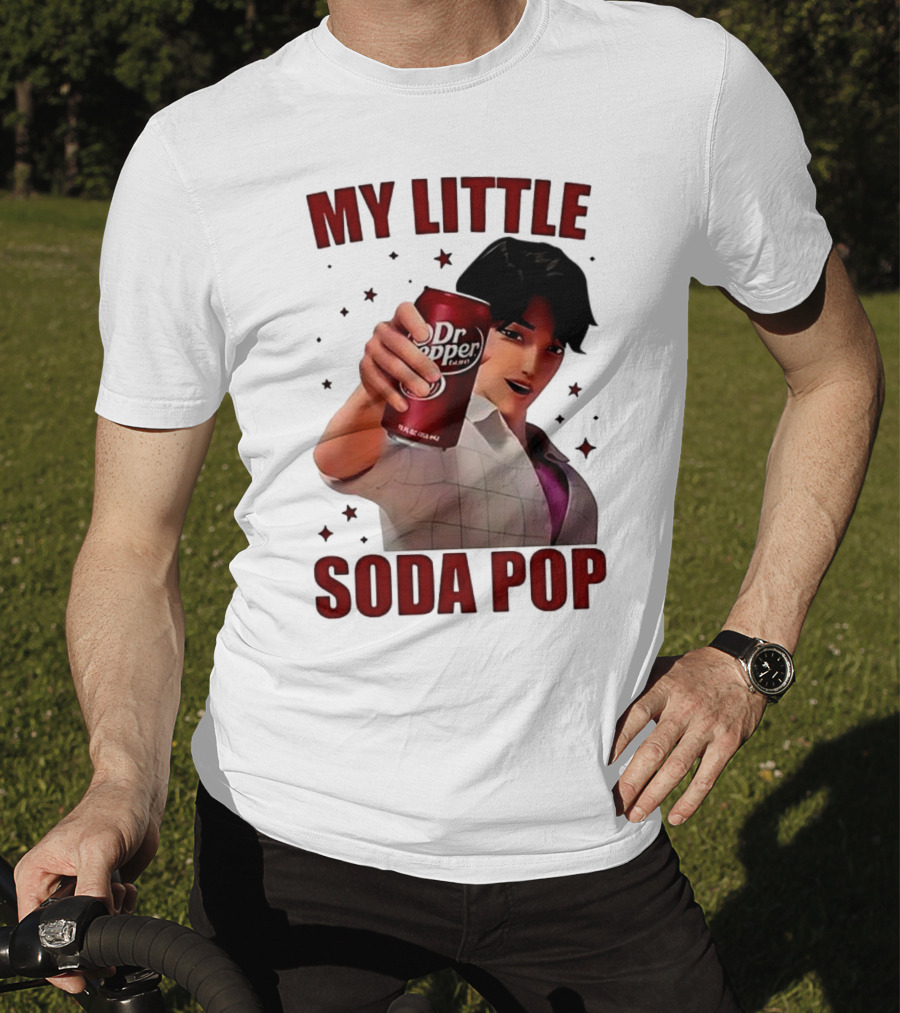 My Little Soda Pop Dr. Pepper Anime Character T-Shirt