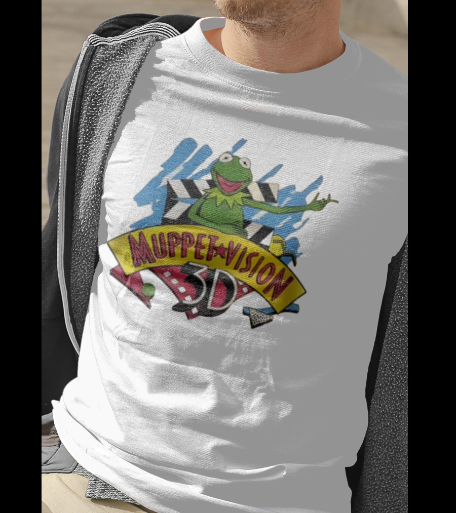 Muppet Vision 3D Kermit The Frog Disney Attraction Experience T-Shirt