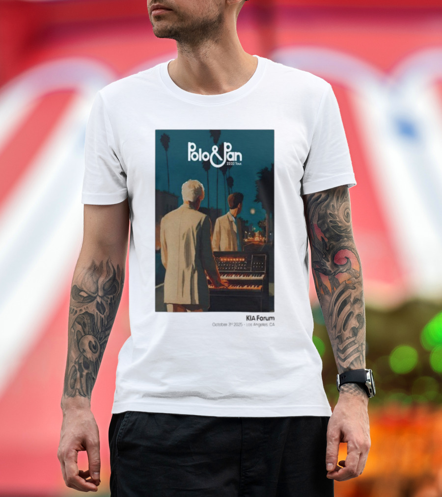 Polo & Pan 2222 Tour October 3 2025 Inglewood CA Event T-Shirt