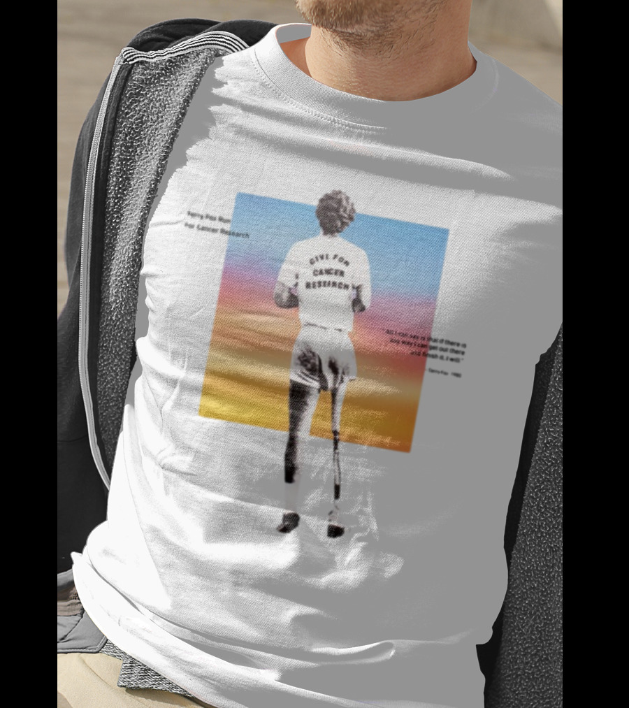 Ryan Reynolds Finish It 2025 Give For Cancer Research Terry Fox Run T-Shirt