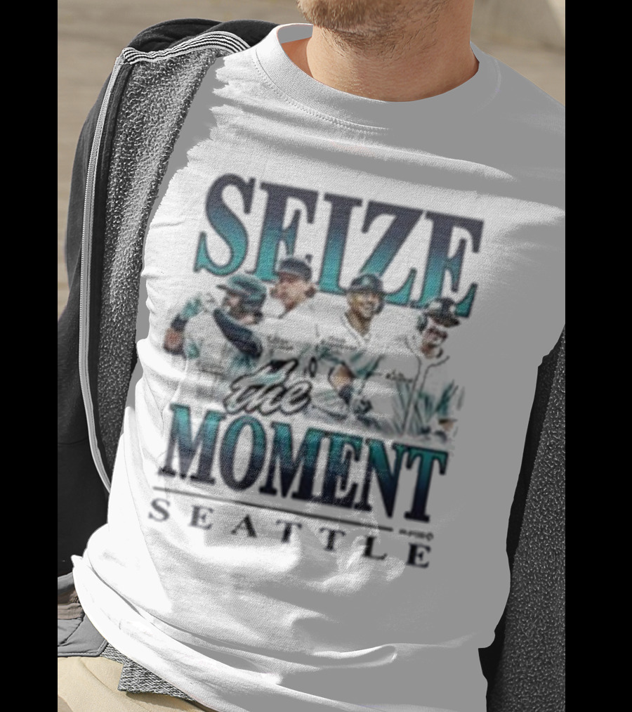 Seize The Moment Seattle Mariners Players T-Shirt