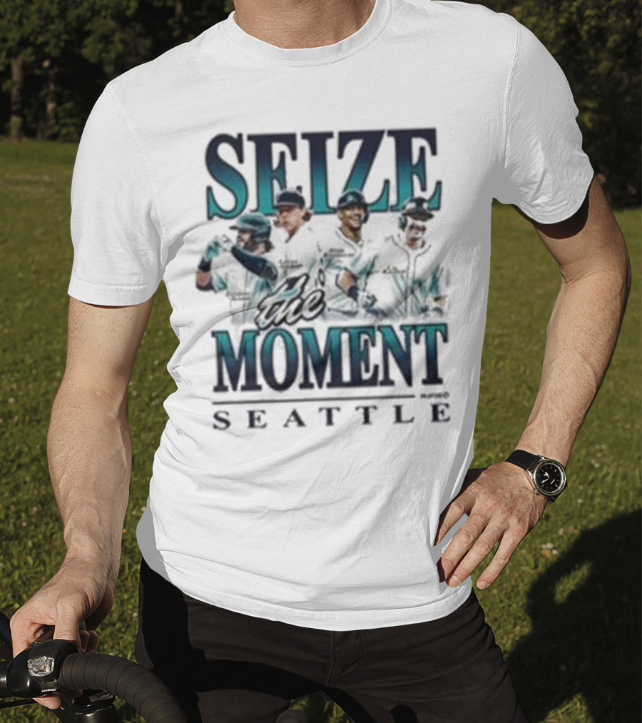 Seize The Moment Seattle Mariners Players T-Shirt